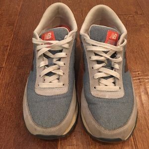 RETRO DENIM AND SUEDE NEW BALANCE 501 SIZE 8.5